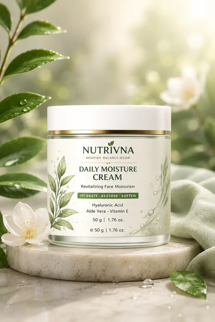 daily moisture cream with botanical elegance