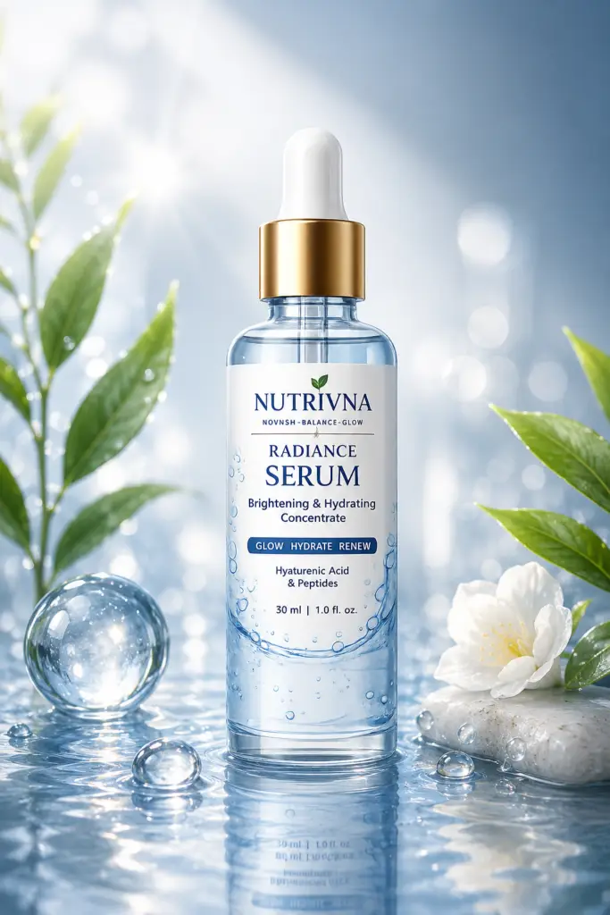 nutrivna radiance serum glow & hydrate